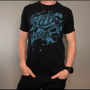 Black Troy Lee Design T-shirt